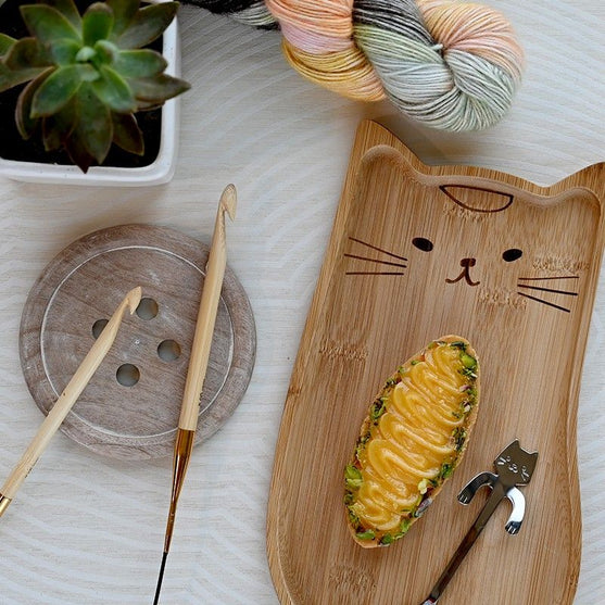 

Wymienne szydełko tunezyjskie Bamboo - KnitPro
5