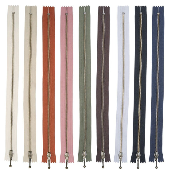 

Zamek błyskawiczny – Antyczny Mosiądz - YKK
1