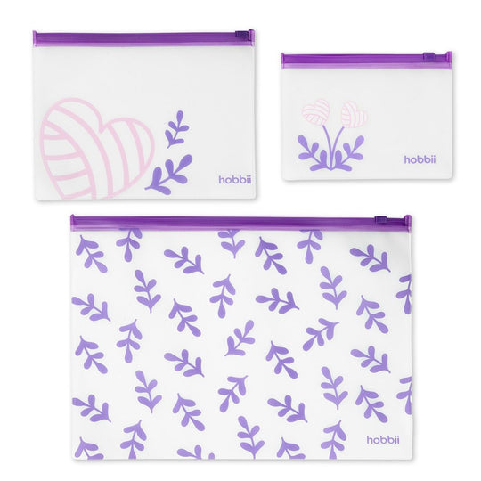 Zipper Bags (3 sztuk) - Hobbii